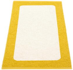 Pappelina Mustársárga-krémszínű kültéri-beltéri szőnyeg 70x120 cm Ilda Mustard - Pappelina