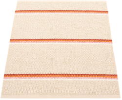 Pappelina Téglavörös-krémszínű kültéri-beltéri szőnyeg 70x90 cm Olle Brick Cream - Pappelina