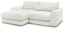 Bobochic Paris Fehér zsenília sarokkanapé (bal oldali-heverő résszel) Leonore - Bobochic Paris