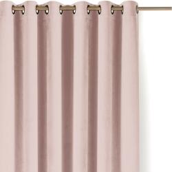 Filumi Világos rózsaszín bársony dimout (részleges sötétítő) függöny 265x300 cm Velto - Filumi