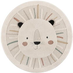 Universal Krémszínű gyerek szőnyeg ø120 cm Clown - Universal