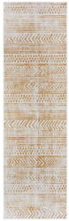 Hanse Home Okkersárga-fehér kültéri szőnyeg 80x350 cm Biri - NORTHRUGS