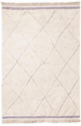Lorena Canals Krémszínű mosható kézi szövésű pamut szőnyeg 140x200 cm Bereber - Lorena Canals