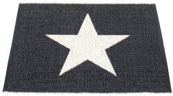 Pappelina Fekete-fehér kültéri-beltéri szőnyeg 70x90 cm Viggo Black - Pappelina