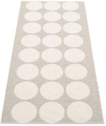 Pappelina Bézs-krémszínű kültéri-beltéri futószőnyeg 70x160 cm Hugo Linen Vanilla - Pappelina