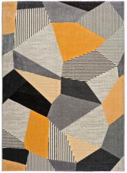 Universal Gladys Sarro narancssárga-szürke szőnyeg, 160 x 230 cm - Universal