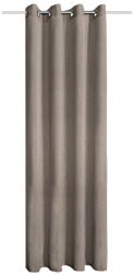 Sehlbach Barna függöny 140x245 cm Struktura Uni - Sehlbach