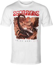 NNM мъжка тениска Scorpions - Coming Home Live - White - 51890300