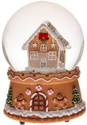 Dakls Poligyanta zenélő figura (magasság 14, 5 cm) Snowy House - Dakls