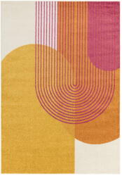 Asiatic Carpets Sárga-narancssárga szőnyeg 80x150 cm Muse Orange Retro - Asiatic Carpets