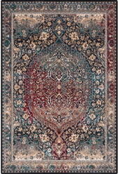 Agnella Sötétzöld gyapjú szőnyeg 133x180 cm Ava - Agnella