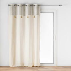 douceur d'intérieur Natúr színű függöny 140x240 cm Island - douceur d'intérieur