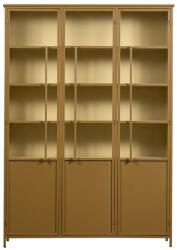 WOOOD Mustársárga fém tálalószekrény 140x200x44 cm Exhibit - WOOOD