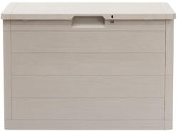 Toomax Világosszürke műanyag kerti tárolódoboz Woodys - Toomax