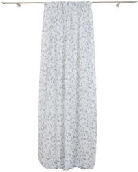 Mendola Fabrics Fehér-kék átlátszó függöny 300x260 cm Fiesta - Mendola Fabrics