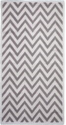 Vitaus Zikzak bézs pamutszőnyeg, 60 x 90 cm - Vitaus