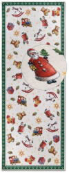 Villeroy&Boch Zöld futószőnyeg karácsonyi mintával 80x200 cm Green Christmas - Villeroy&Boch