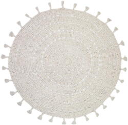 Nattiot Krémszínű gyerek szőnyeg ø 120 cm Nila Ecru - Nattiot