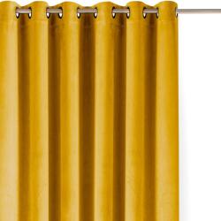 Filumi Mustársárga bársony dimout (részleges sötétítő) függöny 200x250 cm Velto - Filumi