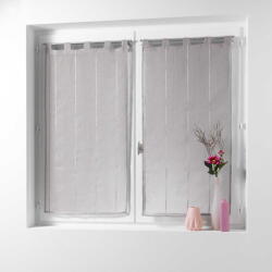 douceur d'intérieur Barna átlátszó függöny szett 2 db-os 90x90 cm Linahe - douceur d'intérieur