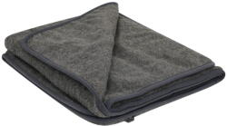 Native Natural Sötétszürke merinói gyapjú takaró, 130 x 170 cm - Native Natural