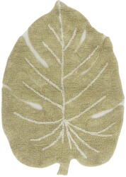 Lorena Canals Khaki mosható kézi szövésű pamut gyerek szőnyeg 75x100 cm Mini Monstera Olive - Lorena Canals