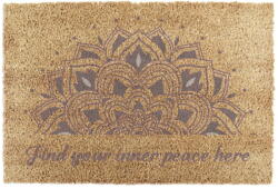 Artsy Mats Kókuszrost lábtörlő 40x60 cm Find Your Inner Peace - Artsy Doormats