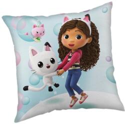 Jerry Fabrics Gyerek párna 40x40 cm Gabby's Dollhouse "Bubbles" - Jerry Fabrics