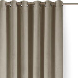 Filumi Bézs bársony dimout (részleges sötétítő) függöny 530x225 cm Velto - Filumi - bonami - 42 832 Ft