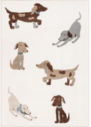 FD Elefántcsont színű gyerek szőnyeg 120x170 cm Dogsie Pearl - FD