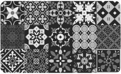 Douceur d'intérieur Fekete PVC szőnyeg 45x75 cm Salou - douceur d'intérieur