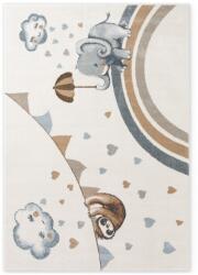 Villeroy & Boch Krémszínű gyerek szőnyeg 160x230 cm Walk like an Elephant Rainy Party - Villeroy&Boch