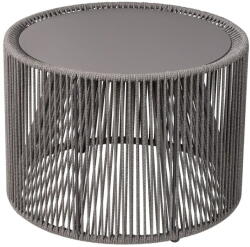 Blomus Fém kerek kerti tárolóasztal ø 49 cm Rope - Blomus