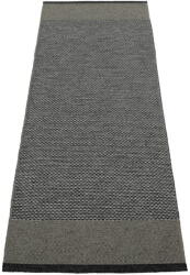 Pappelina Antracitszürke kültéri-beltéri futószőnyeg 85x260 cm Edit Charcoal - Pappelina