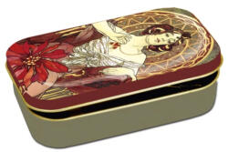  Fémdoboz 10x2x6, 2cm, Mucha Jacqueline (FRI.19427)