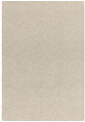 Asiatic Carpets Krémszínű kézi szövésű gyapjúkeverék szőnyeg 120x170 cm Theodore Chevron - Asiatic Carpets