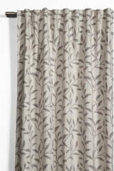 Sehlbach Szürke-bézs lenkeverék függöny 140x245 cm List - Sehlbach