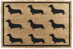 Artsy Mats Kókuszrost lábtörlő 40x60 cm Dachshund - Artsy Doormats