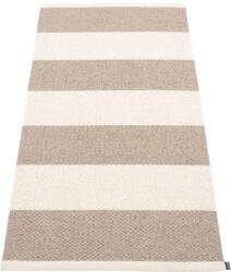 Pappelina Bézs-krémszínű kültéri-beltéri futószőnyeg 70x150 cm Bob Mud Vanilla - Pappelina