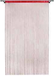 Mendola Fabrics Piros függöny ajtóra 100x200 cm String - Mendola Fabrics