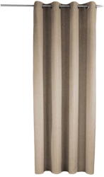 Sehlbach Barna függöny 135x245 cm Len Uni - Sehlbach