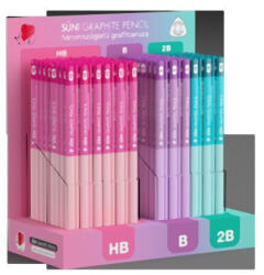 ICO Grafitceruza Háromszögletű HB 184 Darab/Display Light Pastel (I9130047004)