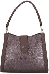Karen 9529 barna virág rostbőr táska