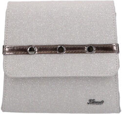 Karen 9516 ezüst rostbőr női alkalmi táska