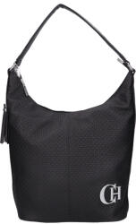 CHIARA rostbőr táska L 354 fekete CH