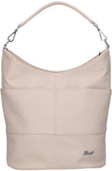 Karen D 207 bézs steppelt rostbőr női táska