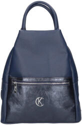 Karen D 694 kék rostbőr női hátizsák