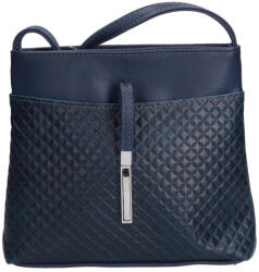 Karen rostbőr táska D 099 kék steppelt