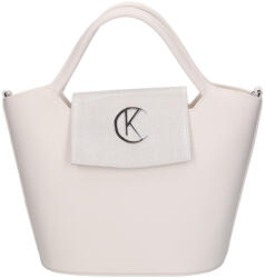 Karen rostbőr táska 9420 fehér ezüst