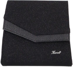 Karen 9517 fekete csillogós rostbőr női alkalmi táska